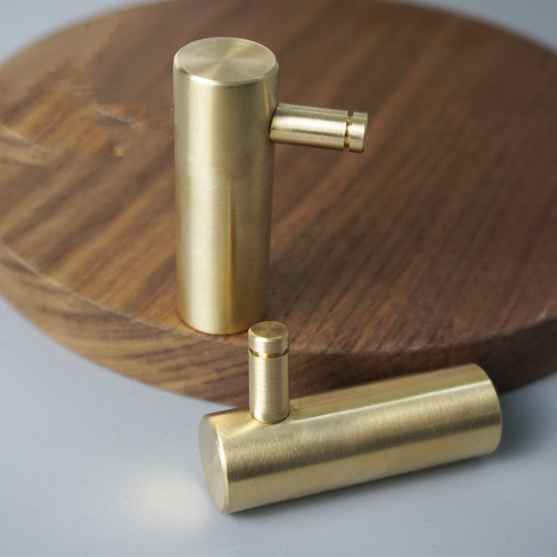 Home Storage Brass Wall Hook Gold
