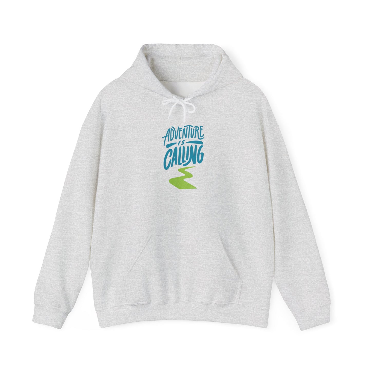 Adventures Calling Heavy Blend Hooded Sweatshirt – Cozy Comfort for Every Adventure
