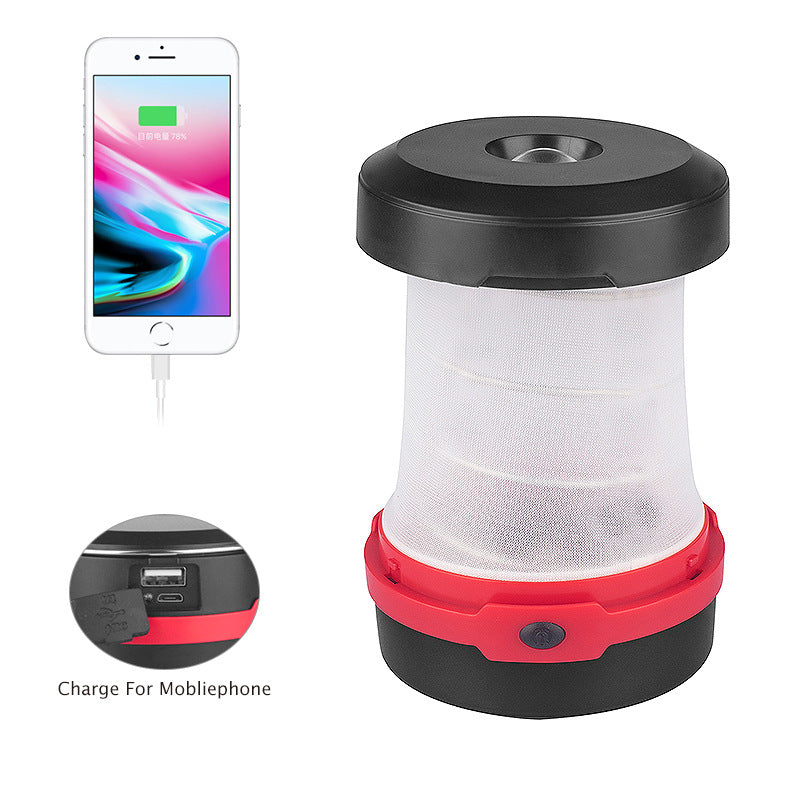 Rechargeable Solar Led Camping Lantern Light USB Power Bank