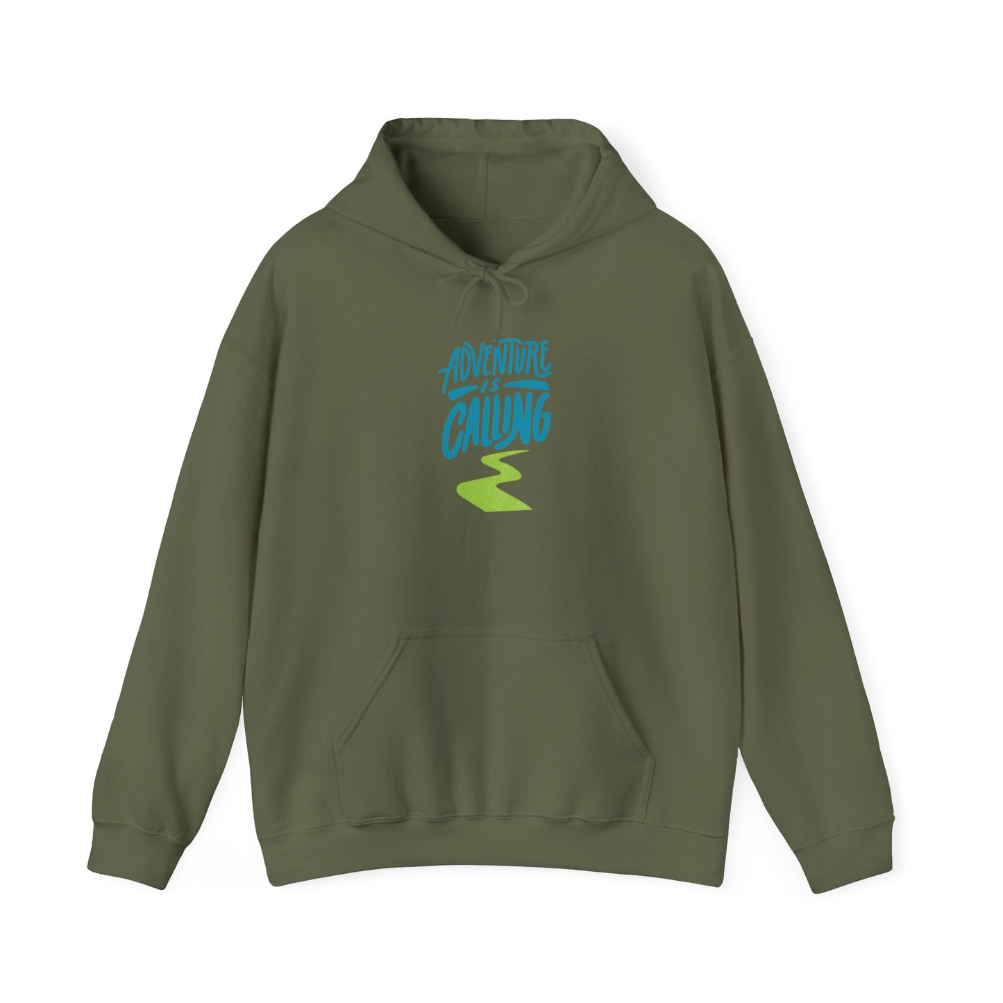 Adventures Calling Heavy Blend Hooded Sweatshirt – Cozy Comfort for Every Adventure