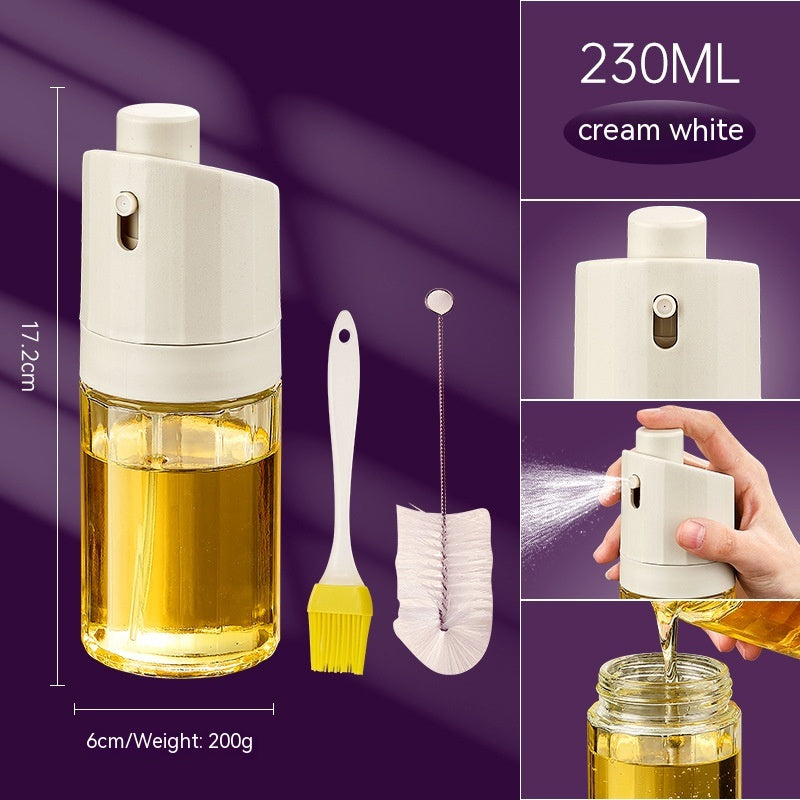Grilling Oil Glass Dispenser Mister Spray Picinic BBQ