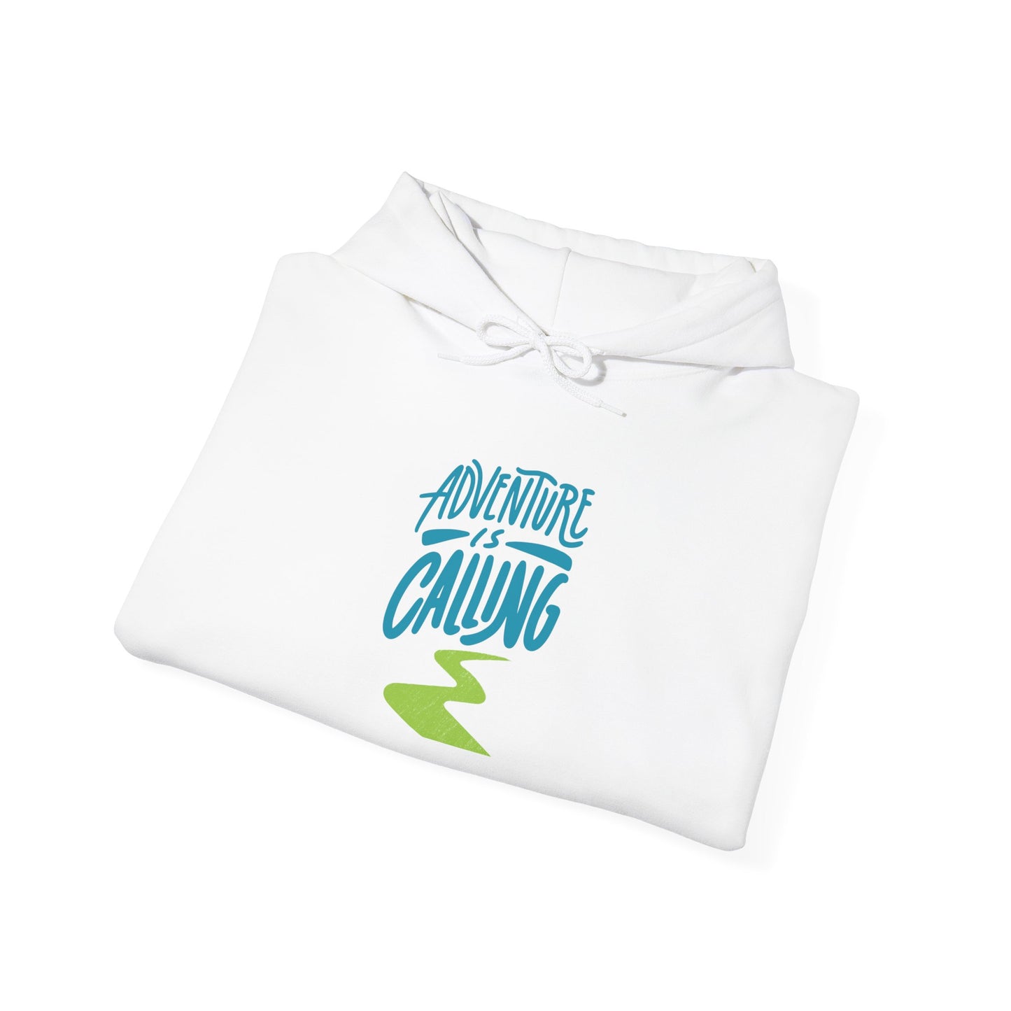 Adventures Calling Heavy Blend Hooded Sweatshirt – Cozy Comfort for Every Adventure