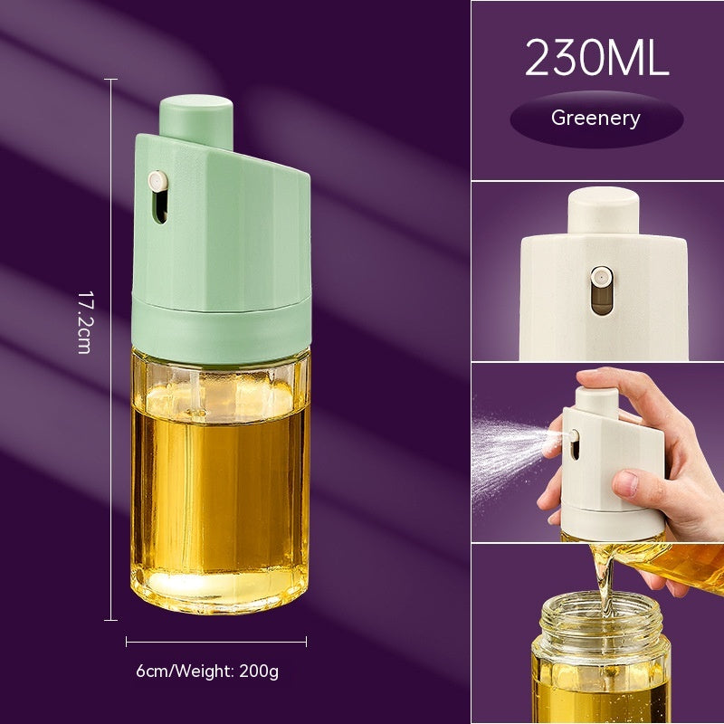 Grilling Oil Glass Dispenser Mister Spray Picinic BBQ
