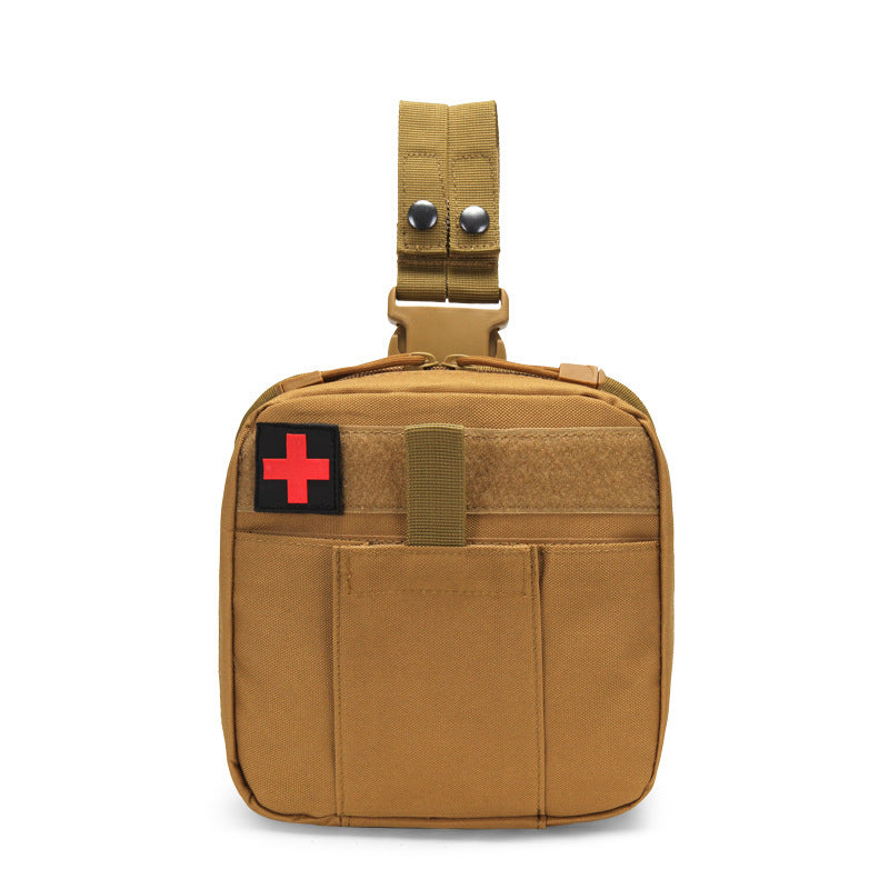 Tactical Drop Leg Strap First Aid Kit Multifunctional Pouch Outdoors Camping and Hiking