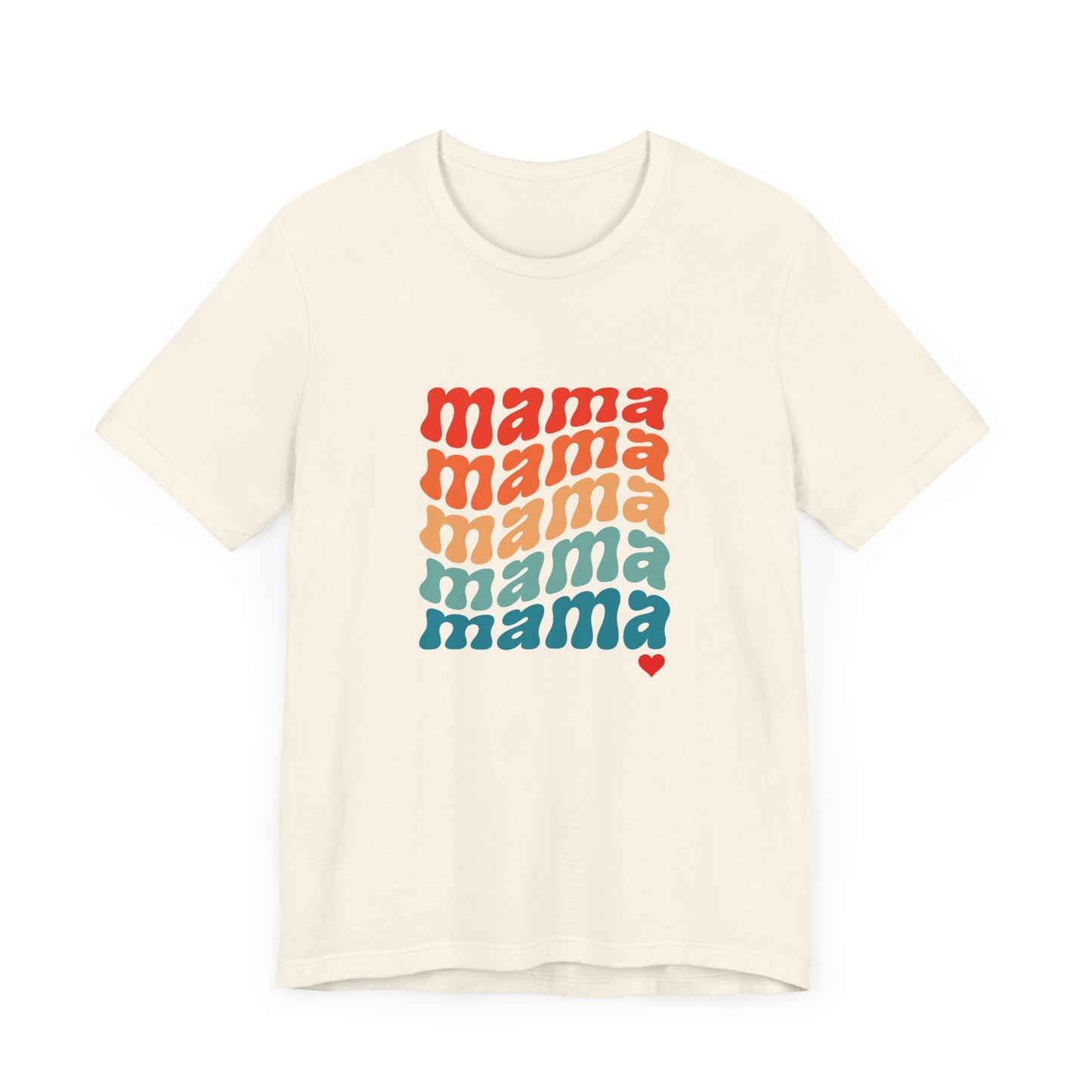 "MAMA" Unisex Jersey Short Sleeve T-shirt - Soft, Stylish, and Durable Everyday Favorite