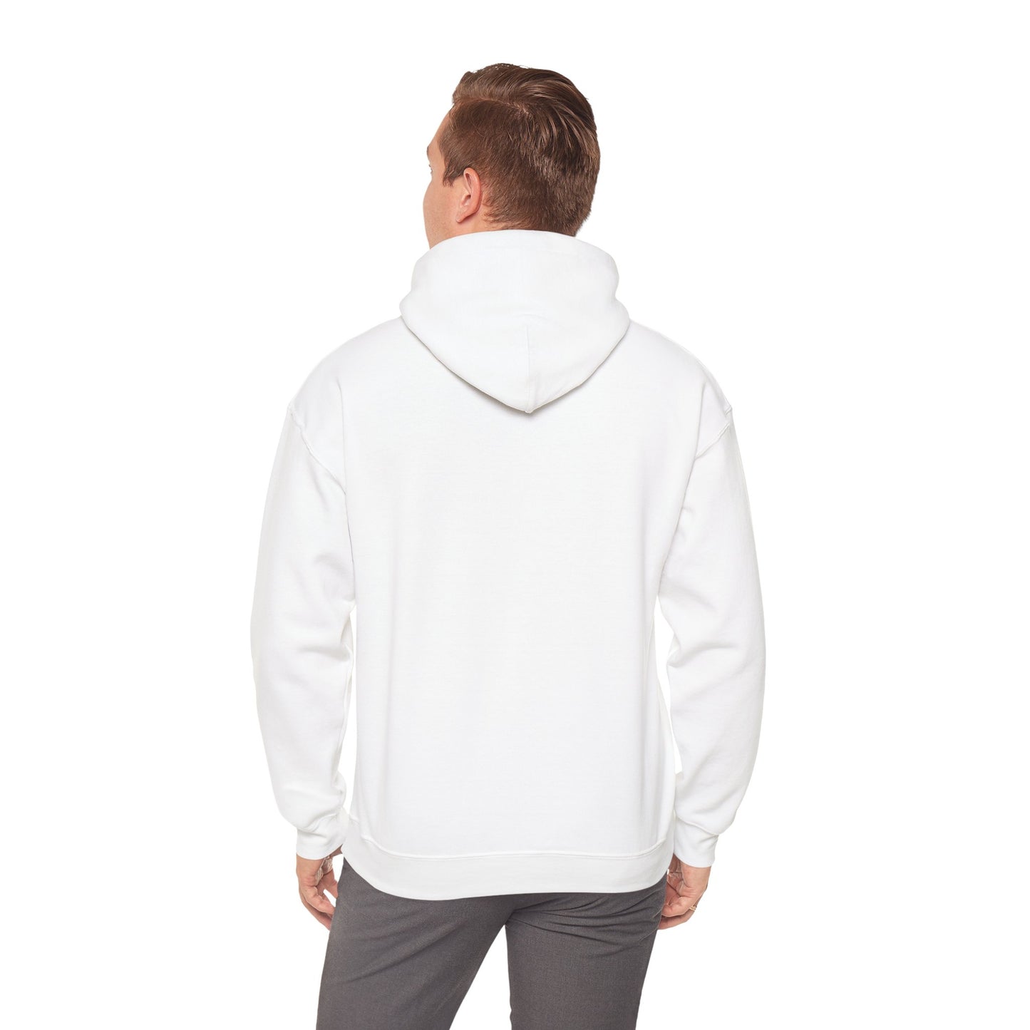 Dream Big Heavy Blend Hooded Sweatshirt - Cozy Unisex Hoodie, Soft Cotton-Polyester Fabric, Kangaroo Pocket, Color-Matched Drawstring, Ethically Made