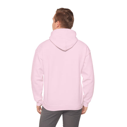 Dream Big Heavy Blend Hooded Sweatshirt - Cozy Unisex Hoodie, Soft Cotton-Polyester Fabric, Kangaroo Pocket, Color-Matched Drawstring, Ethically Made