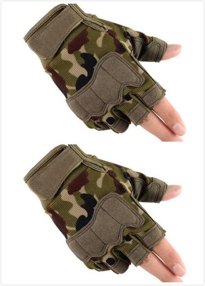 Half-finger Tactical Gloves Military Outdoor Hiking Adventures