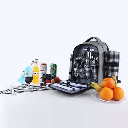 Outdoor Picnic Bag Set for Four