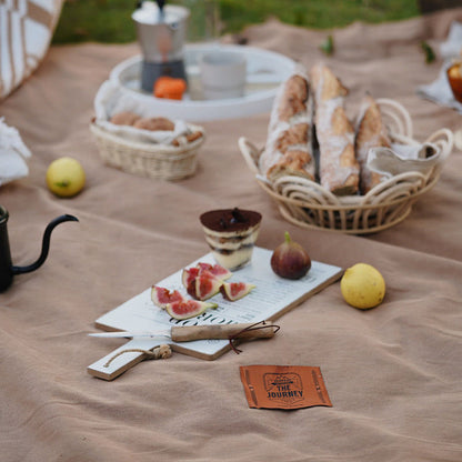 Outdoor canvas picnic mat