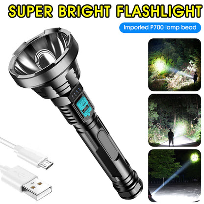 Super Bright Long Shot Flashlight Emergency Light