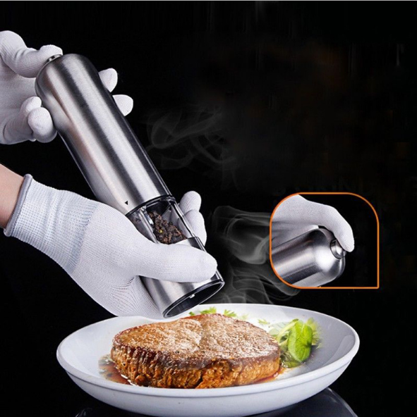 Stainless Steel Spice Grinder Salt Pepper Mill