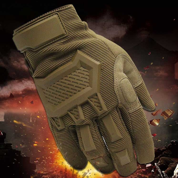 Military Grade Protective Tactical Hard Knuckled Gloves for Shooting and Outdoors Sports