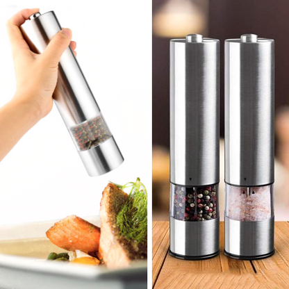 Stainless Steel Spice Grinder Salt Pepper Mill