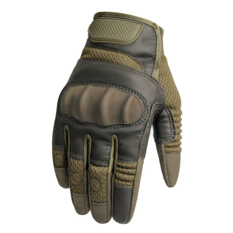 Multifunctional Tactical Gloves - Single Color, Durable Clothing Gloves for Men & Women, Sizes S-XL (Black, Army Green, Brown)