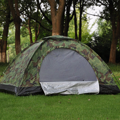 Double Camouflage Tent Leisure Tent Outdoor Camping Tent 2 person