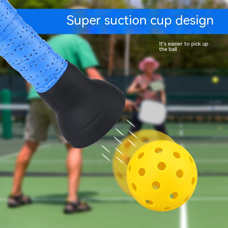 Pickleball Racket Ball Picker Retriever Grabber Pick up Pickleball Suction Cup Outdoor Sports Accessories