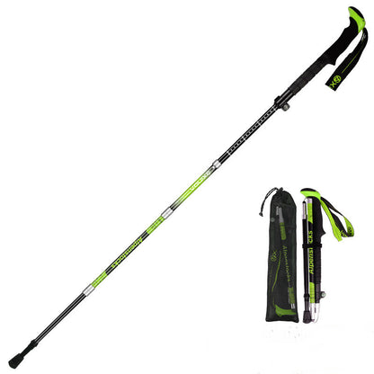 Carbon Fiber Trekking Pole – Lightweight 5-Section Hiking Walking Stick