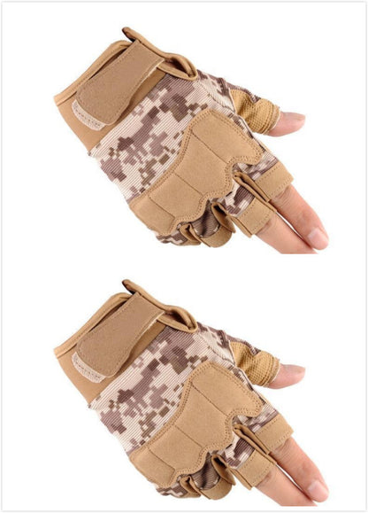 Half-finger Tactical Gloves Military Outdoor Hiking Adventures