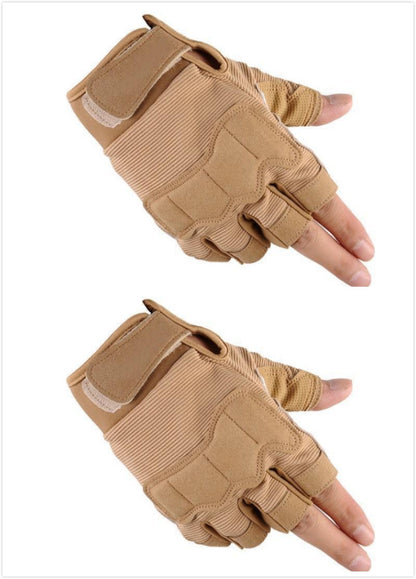 Half-finger Tactical Gloves Military Outdoor Hiking Adventures