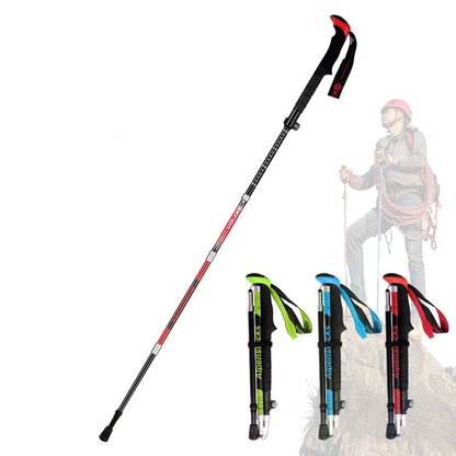 Carbon Fiber Trekking Pole – Lightweight 5-Section Hiking Walking Stick