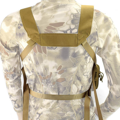 Tactical Vest - Military Fan Clothes, 1000D Oxford Fabric, Quick-Drying, Breathable, Wear-Resistant, Solid Color/Camouflage