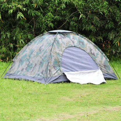 Double Camouflage Tent Leisure Tent Outdoor Camping Tent 2 person