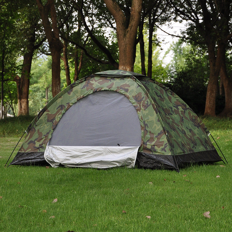 Double Camouflage Tent Leisure Tent Outdoor Camping Tent 2 person