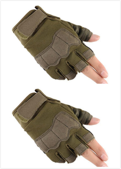 Half-finger Tactical Gloves Military Outdoor Hiking Adventures