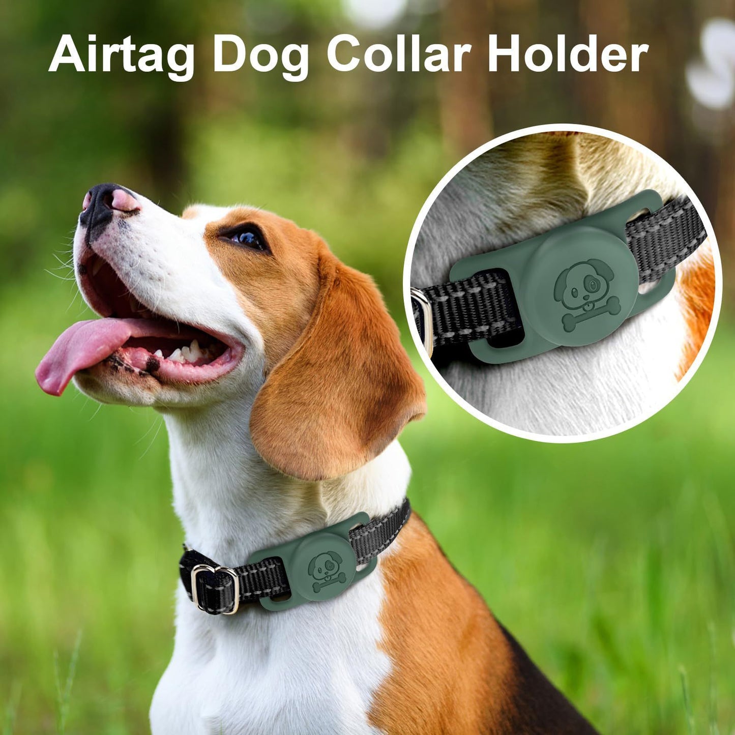 Airtag Pet Waterproof And Anti-lost Protective Case Pets Collar Dog Cat Supplies