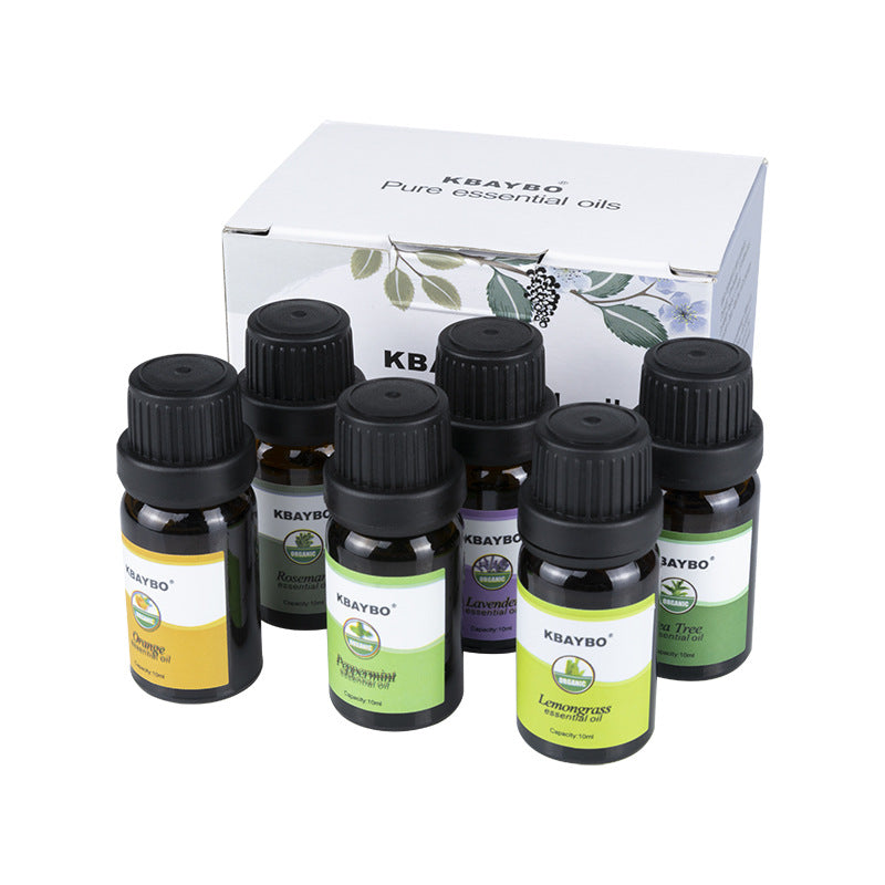 Premium Quality Essential Oils 6 Unit Set