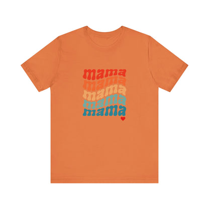 "MAMA" Unisex Jersey Short Sleeve T-shirt - Soft, Stylish, and Durable Everyday Favorite