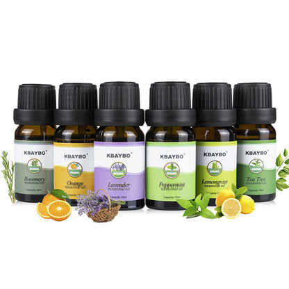 Premium Quality Essential Oils 6 Unit Set