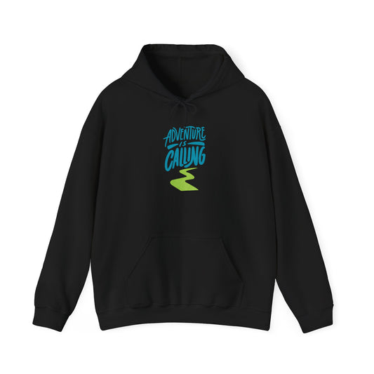 Adventures Calling Heavy Blend Hooded Sweatshirt – Cozy Comfort for Every Adventure